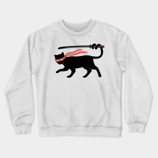 Ninja Cat Crewneck Sweatshirt